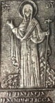 Bohorodička (Igumena sv.hory Atos), Atos,mini reliéfna ikonka v otváracom puzdre.