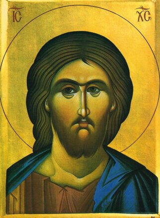 Ikonka Isus Christos -  ikonka - pohľadnica