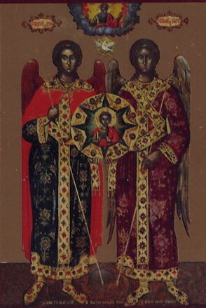 sv. archanjel Michal a Gabriel, Atos, ikonka-magnetka