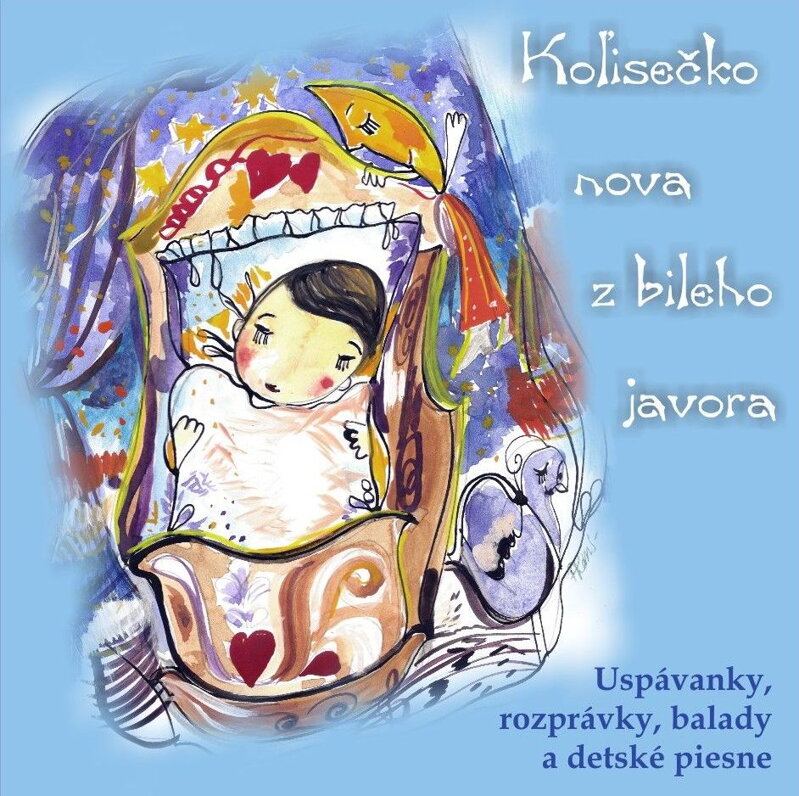 Koľisečko nova z bileho javora CD